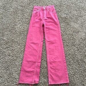 Pink Zara jeans